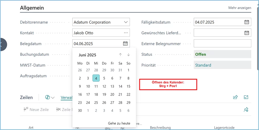 Oeffnenkalender
