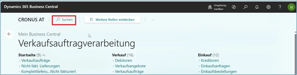 Suche Erweitert