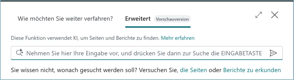 Suche Erweitert